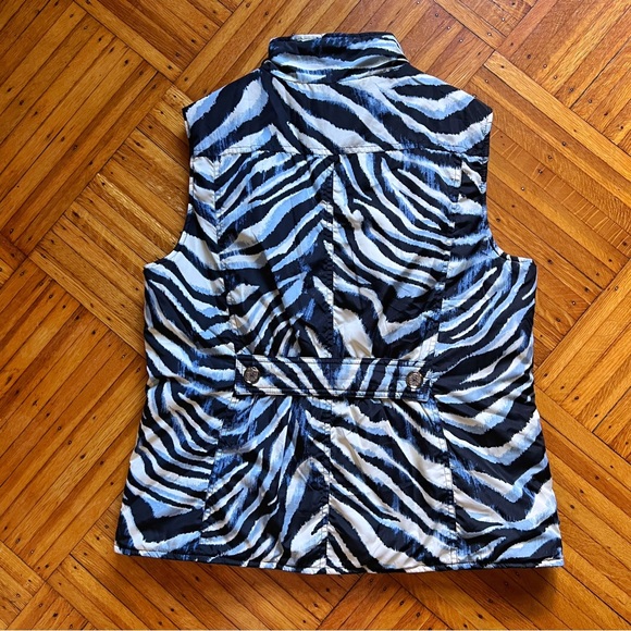 EUC CB Established 1962 Reversible Vest - Navy/Tiger - Picture 4 of 6